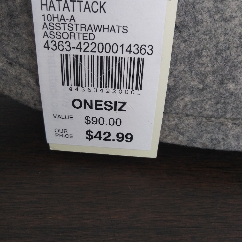 HatAttack Grey Hat - Picture 3 of 3